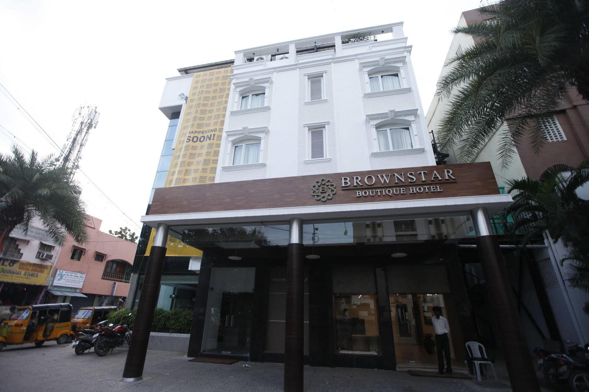 Brownstar Boutique Hotel Chennai Bagian luar foto